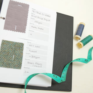 Fabric Swatch Folder with 25 inserts