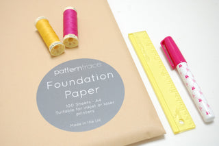 Do you need a special paper for foundation piecing?