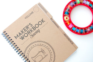 A beautifully designed workbook for makers!