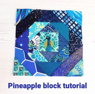 Pineapple Quilt Block Pattern