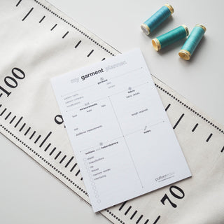 Garment Planner Notepad