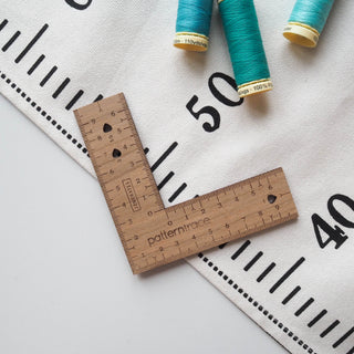 Jenerates x Patterntrace Sewing Ruler