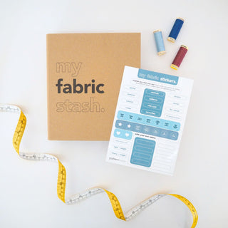 My Fabric Stash Folder