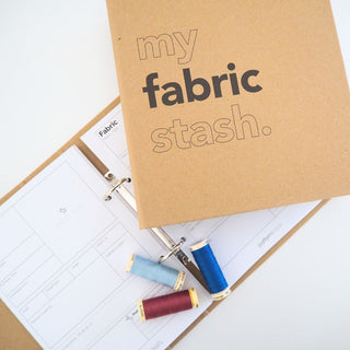 My Fabric Stash Folder