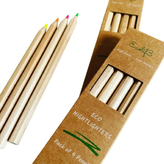 Eco Highlighter Pencil Set of 4
